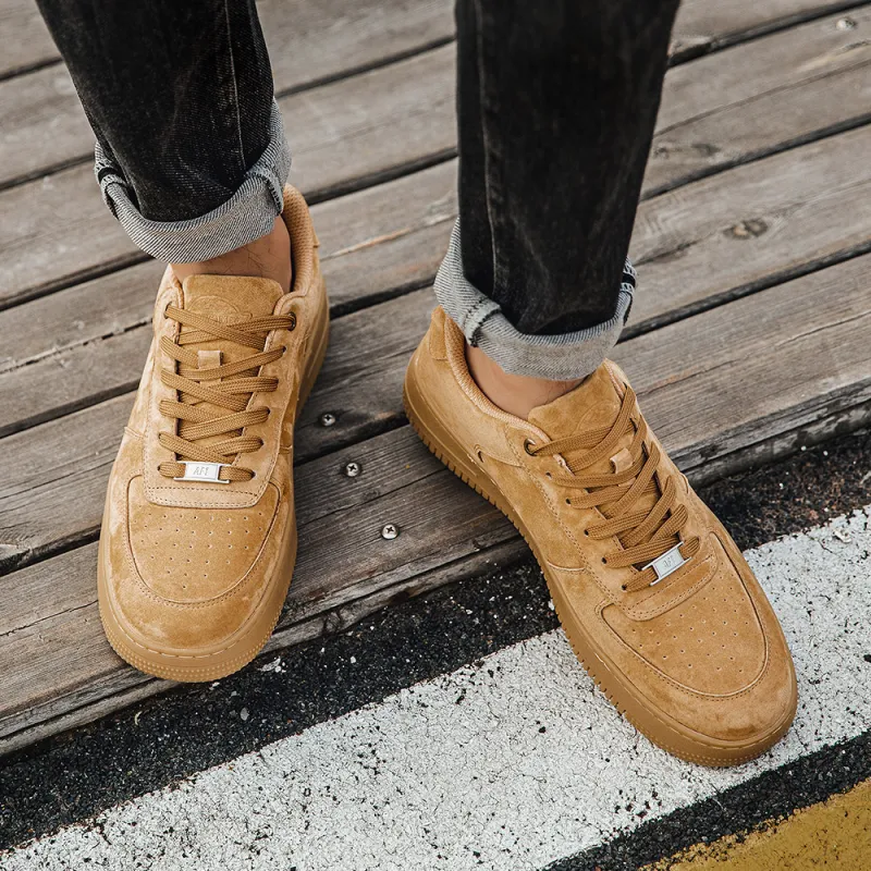 Qiandongmeili Low Top Skateboard Shoes Men's-3