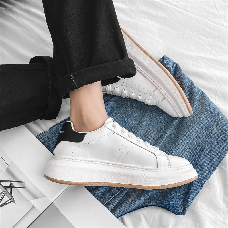 Qiandongmeili Low Top Skateboard Shoes Men's-2
