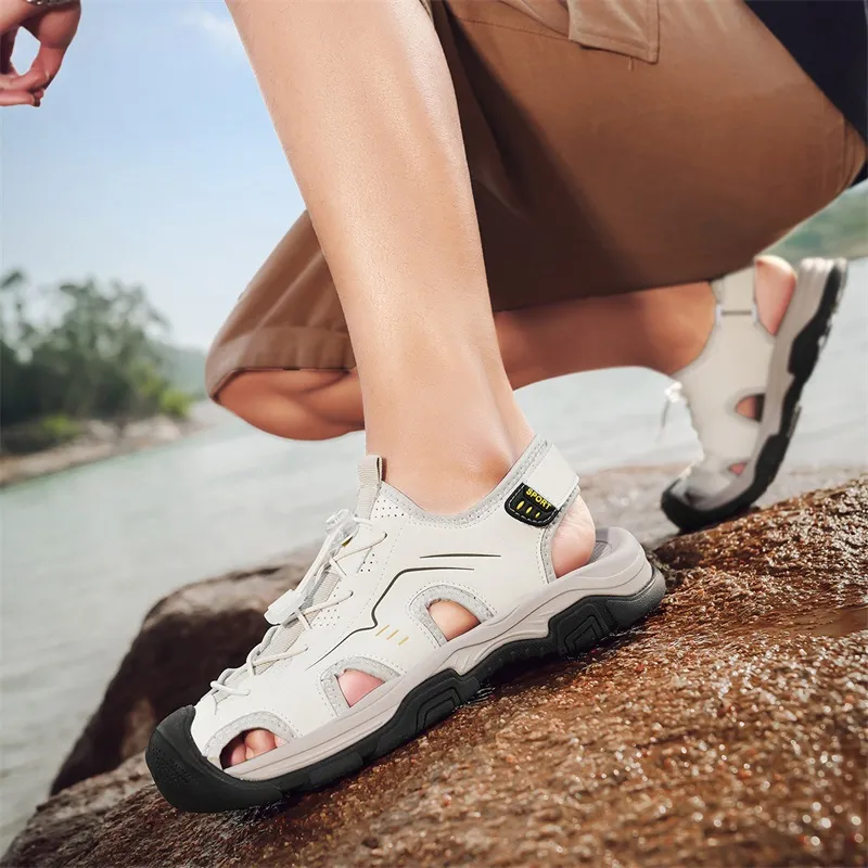 Qiandongmeili Cushioning Lightweight River Trekking Shoes Men's-11