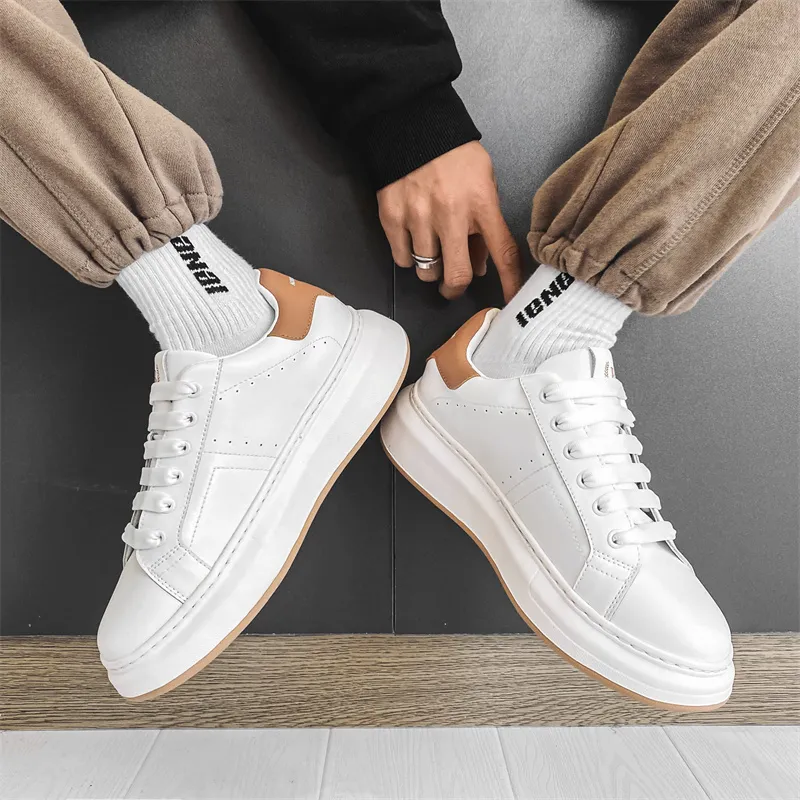 Qiandongmeili Low Top Skateboard Shoes Men's-8