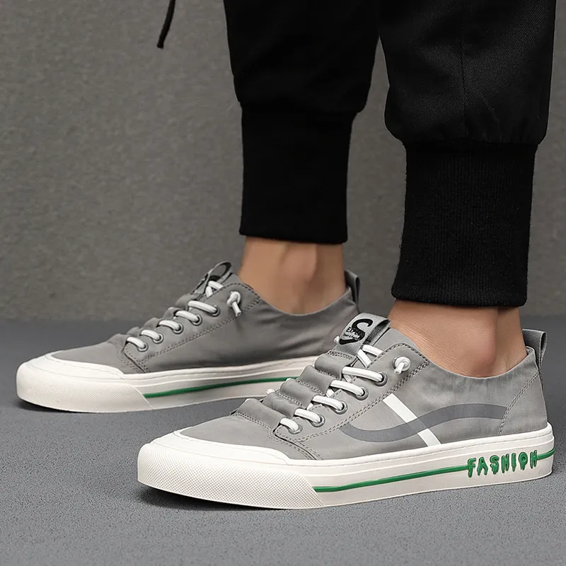 Qiandongmeili Low Top Skateboard Shoes Men's-7