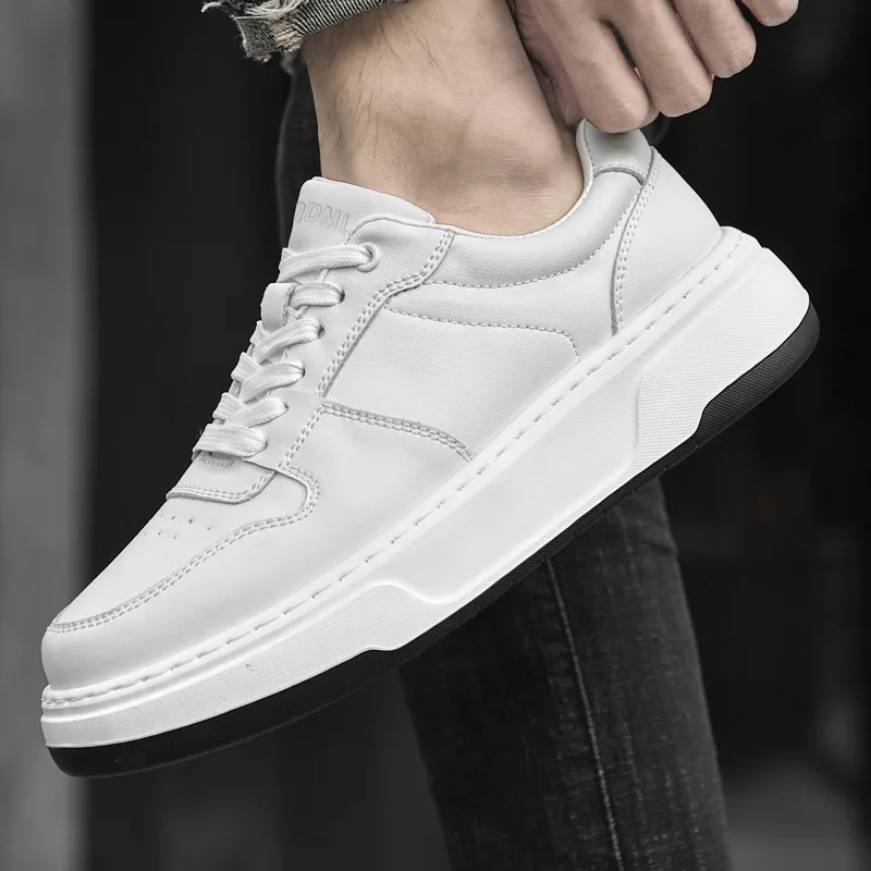 Qiandongmeili Anti-Slip Wear-Resistant Low-Top Skateboard Shoes Unisex-10
