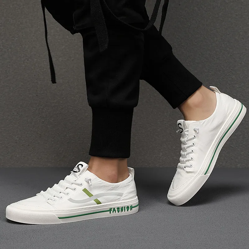 Qiandongmeili Low Top Skateboard Shoes Men's-4