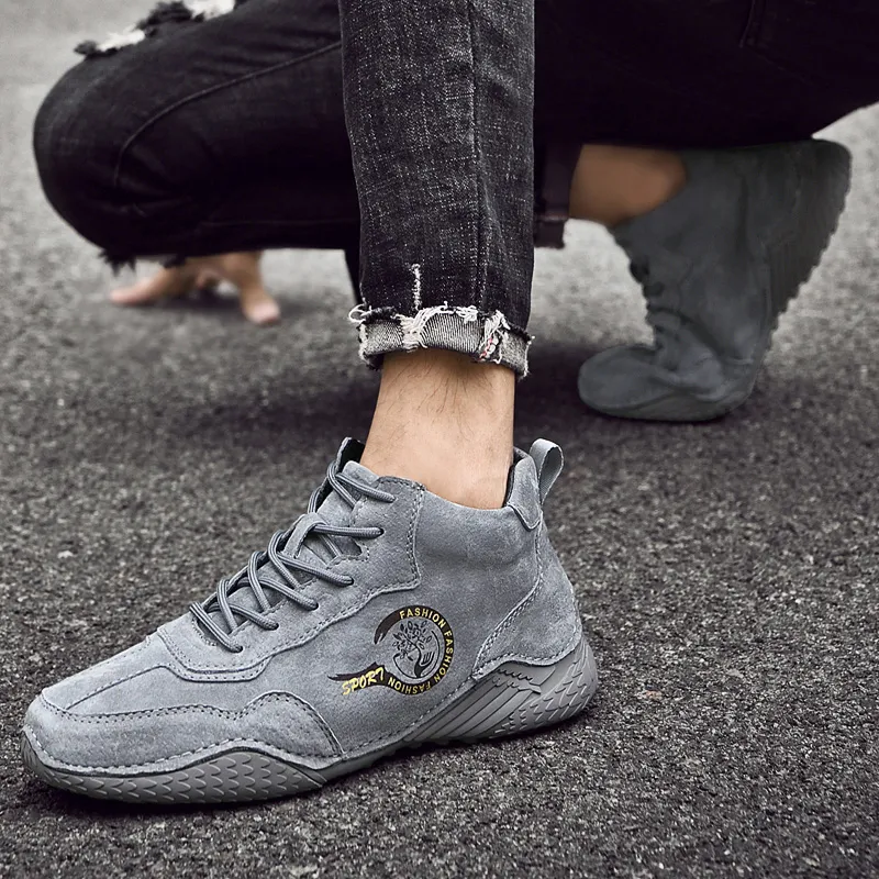 Qiandongmeili Low-Top Casual Shoes Gray-24