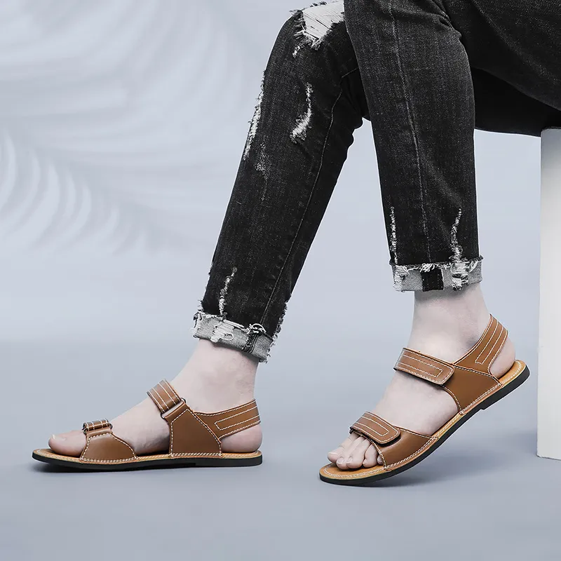 Qiandongmeili Beach Sandals Men's-5
