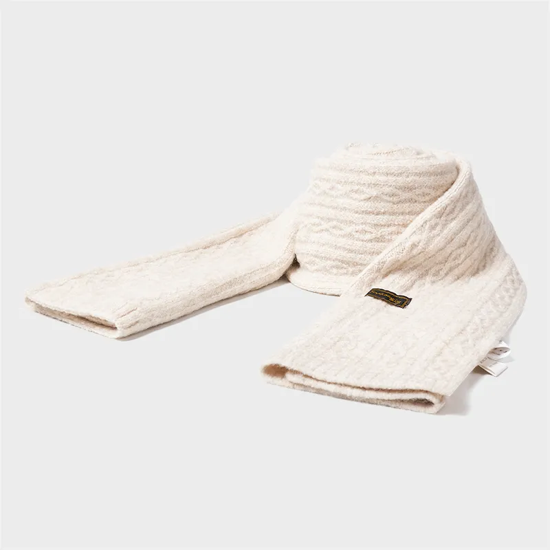 Joy&Mario Soft And Warm With A Subtle Facial Effect Student Commute Unisex Ecru-5