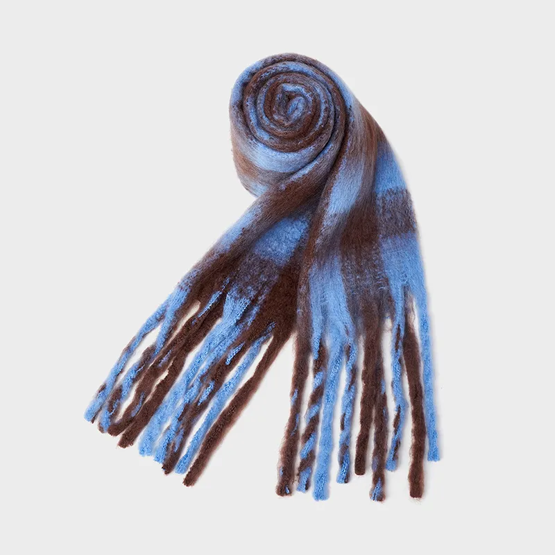 Joy&Mario Knit Scarves Unisex-1