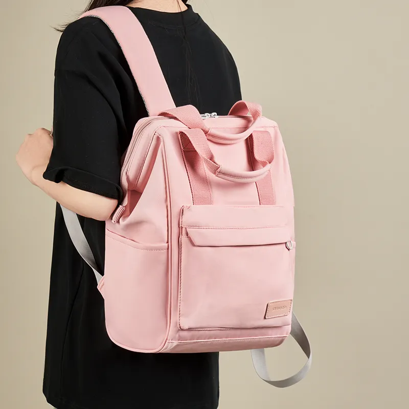 Joy&Mario Fabric Backpack Women's Multicolor-3