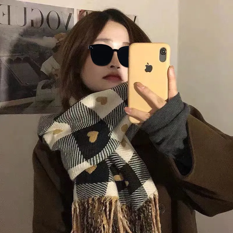 Joy&Mario Knit Scarves Women's-2