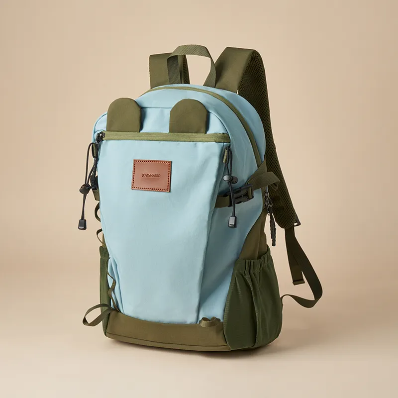 Joy&Mario Fabric Backpack Unisex Multicolor-4