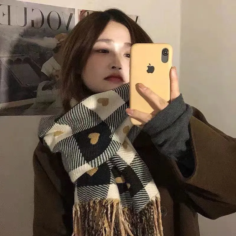 Joy&Mario Knit Scarves Women's-1