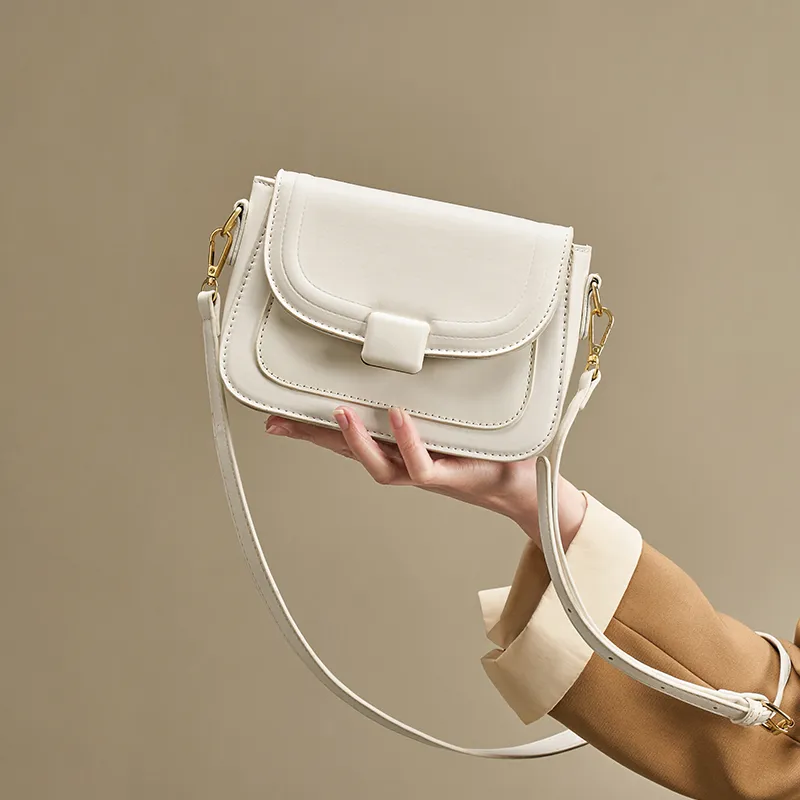 Joy&Mario Elegant Elegance Women's Bag Good Looking Niche Trendy Texture Casual Commute Regular Women's Brown/White-5