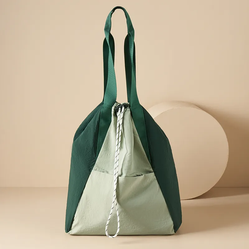 Joy&Mario Fabric Backpack Women's Matcha-4