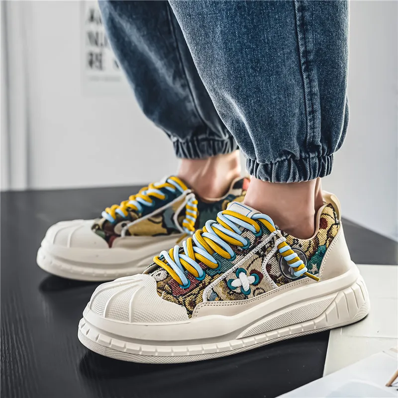 Locke Cushioning Wear-Resistant Low-Top Skateboard Shoes Unisex-9