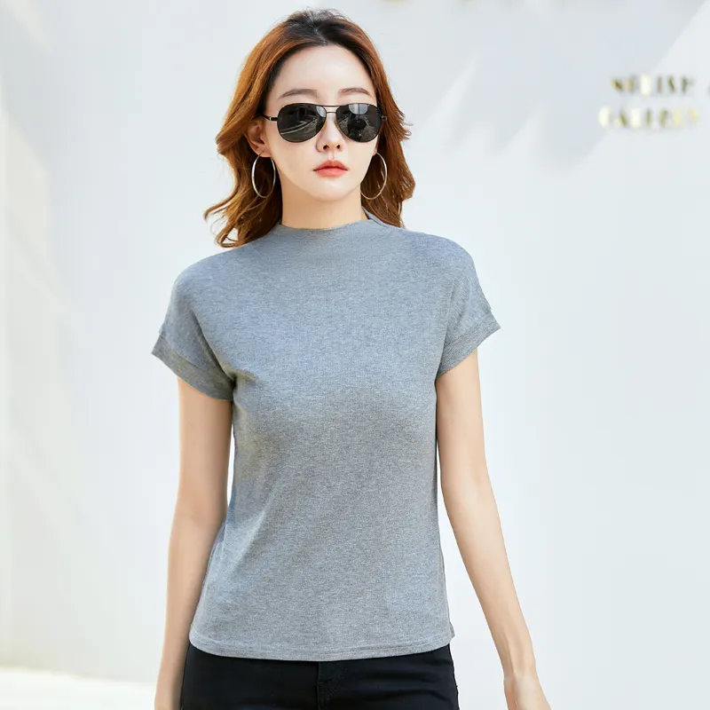 La Chapelle T-Shirt Women's Gray-1