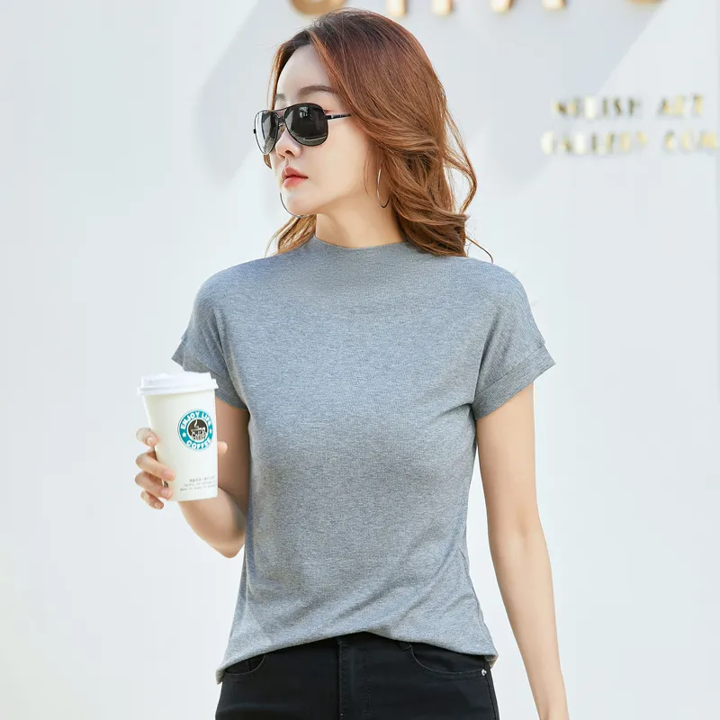 La Chapelle T-Shirt Women's Gray-4