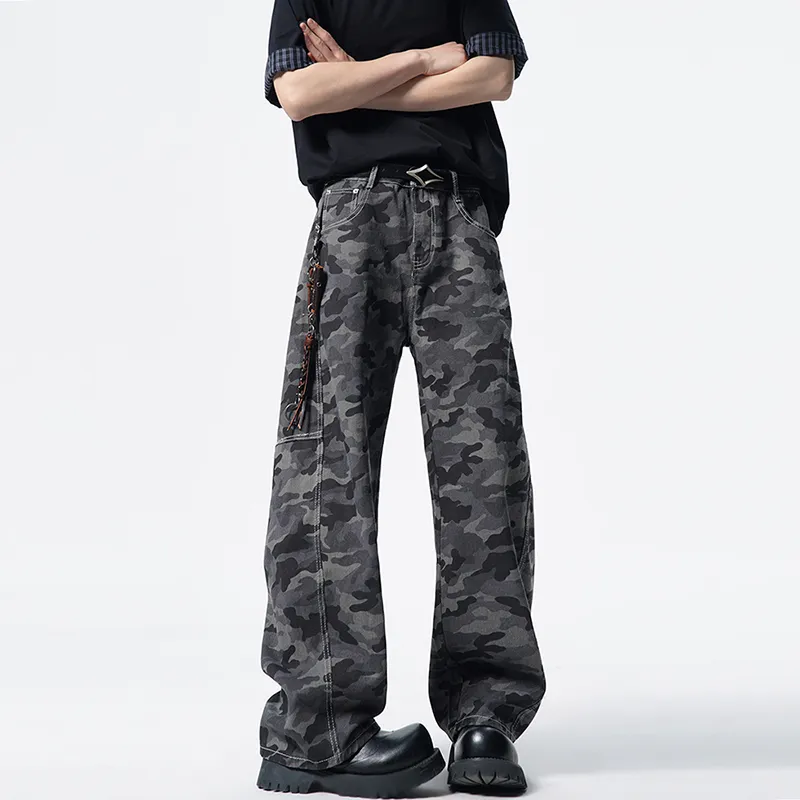 EUSU Jeans Unisex Camouflage-4