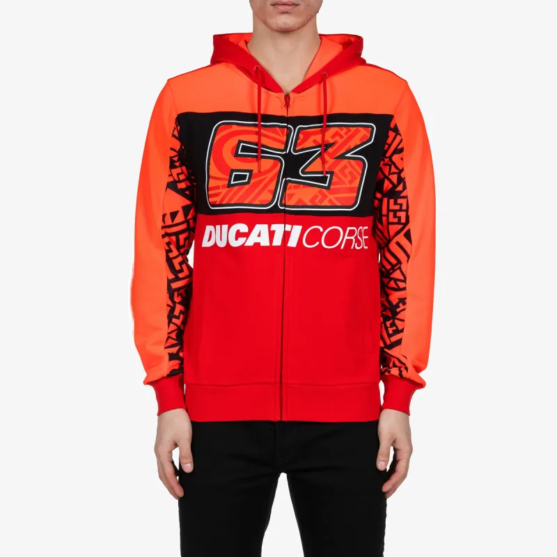 Ducati Sweatshirts Unisex Red-3