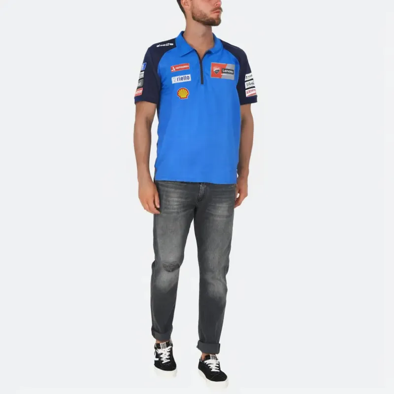 Ducati x Diadora T Shirt Unisex Dark Blue-2