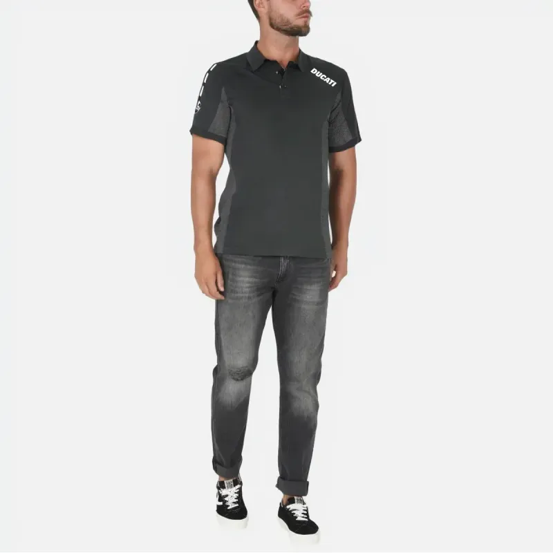 Ducati Polo Shirts Unisex Black-2
