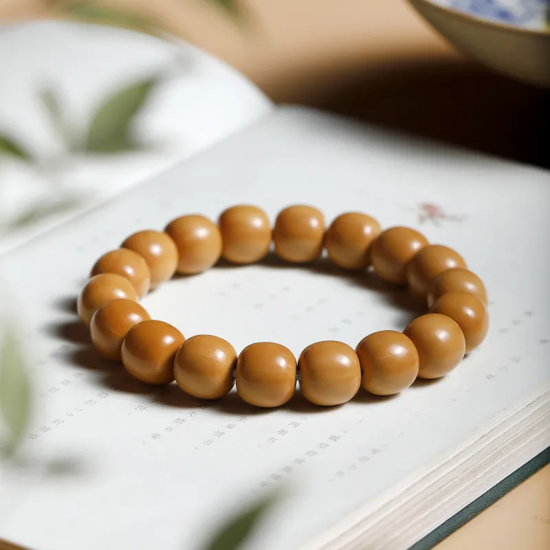 LIYUNMUXUE Monkey Head Walnut Bracelets Unisex-1