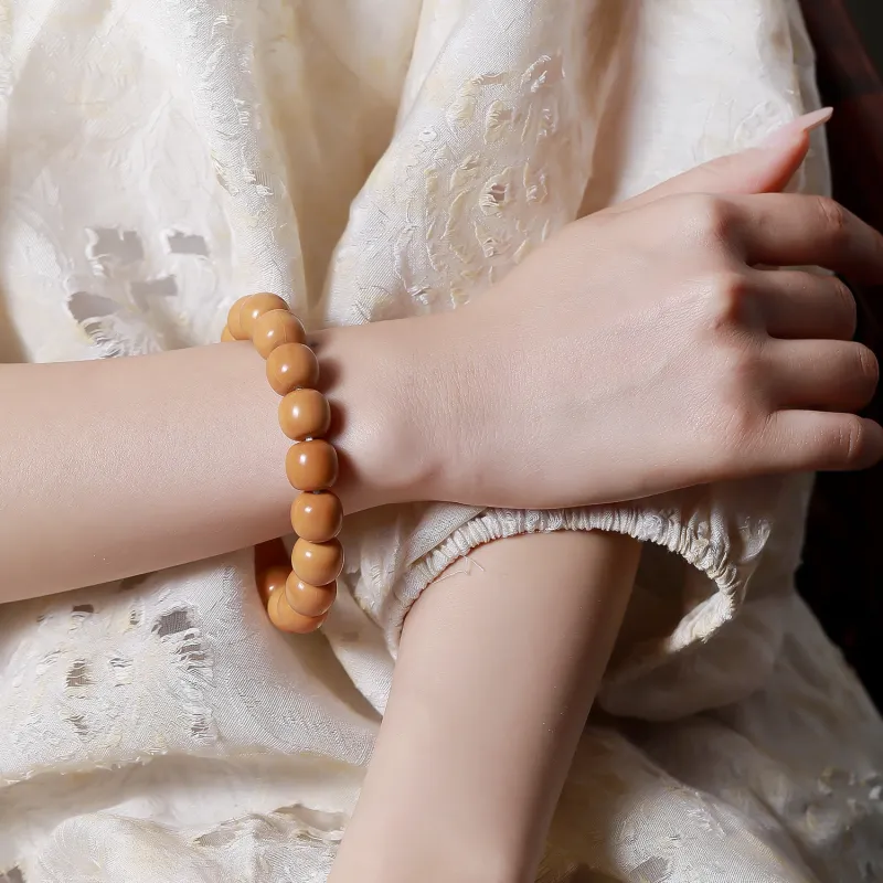 LIYUNMUXUE Monkey Head Walnut Bracelets Unisex-4