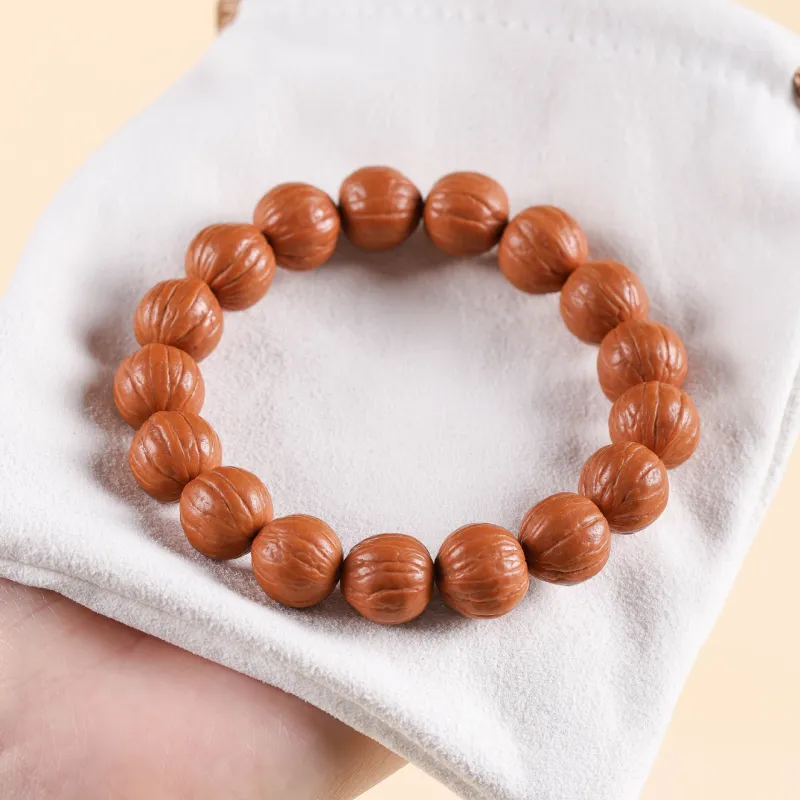 LIYUNMUXUE Monkey Head Walnut Bracelets Unisex-1