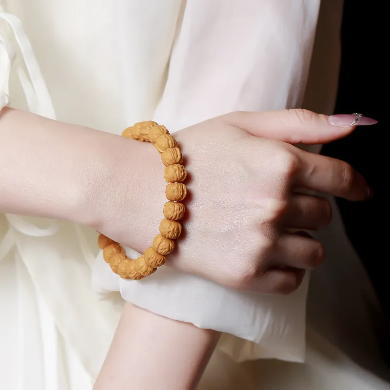 LIYUNMUXUE Monkey Head Walnut Bracelets Unisex-2