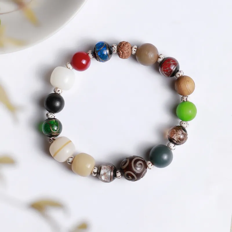 LIYUNMUXUE Bodhi Root Bracelets Unisex-2