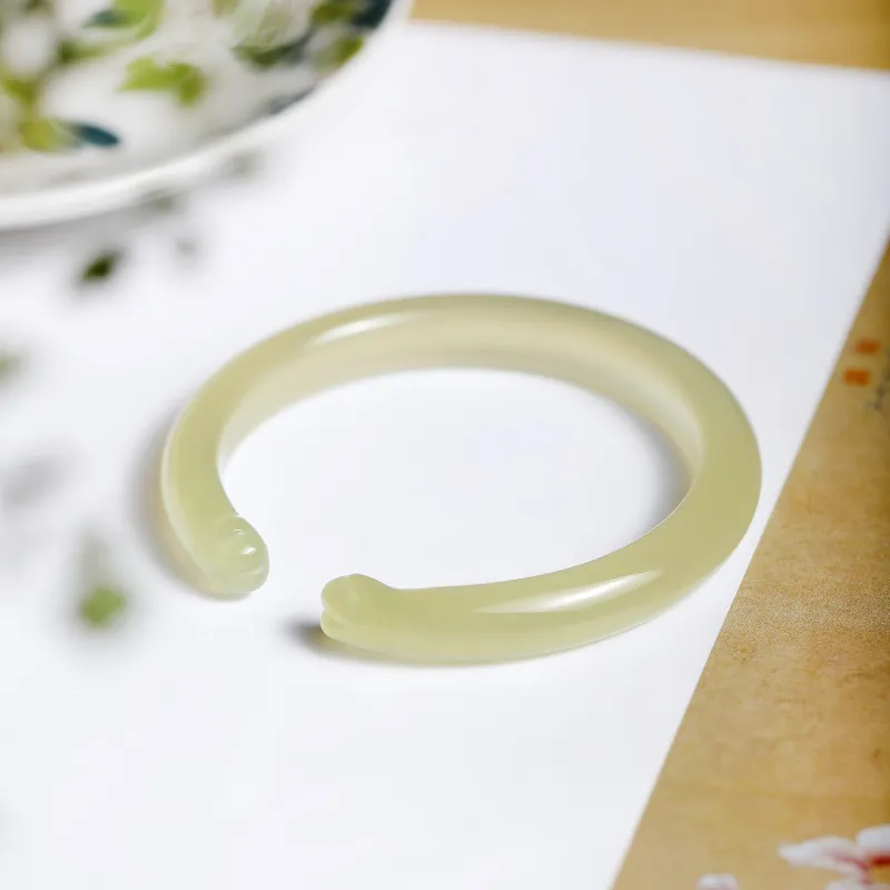 LIYUNMUXUE Agate Bangles Women's-2