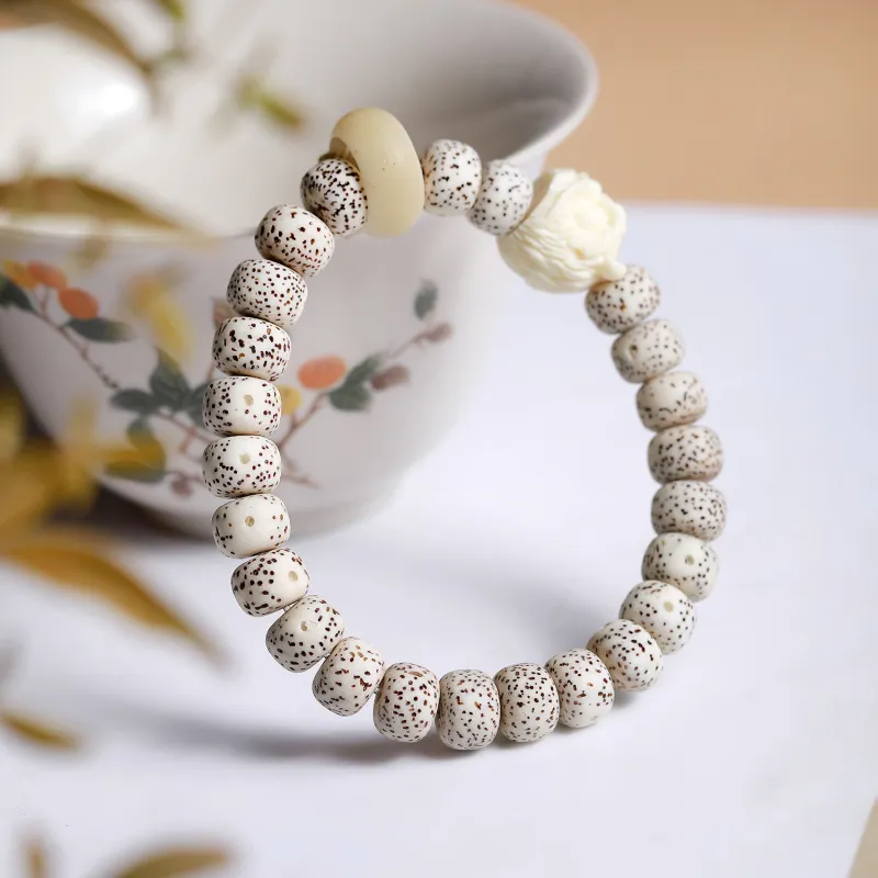 LIYUNMUXUE Star Moon Bodhi Seeds Bracelets Unisex-3
