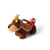 Vigno Polyester Charm Bag Accessory Medium Size Women's Brown