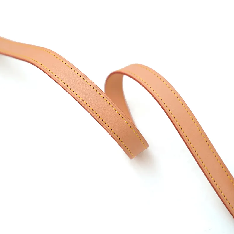 Vigno Bag Straps 1.8cm Width Adjustable Vegetable Tanned Leather 94 121cm-3