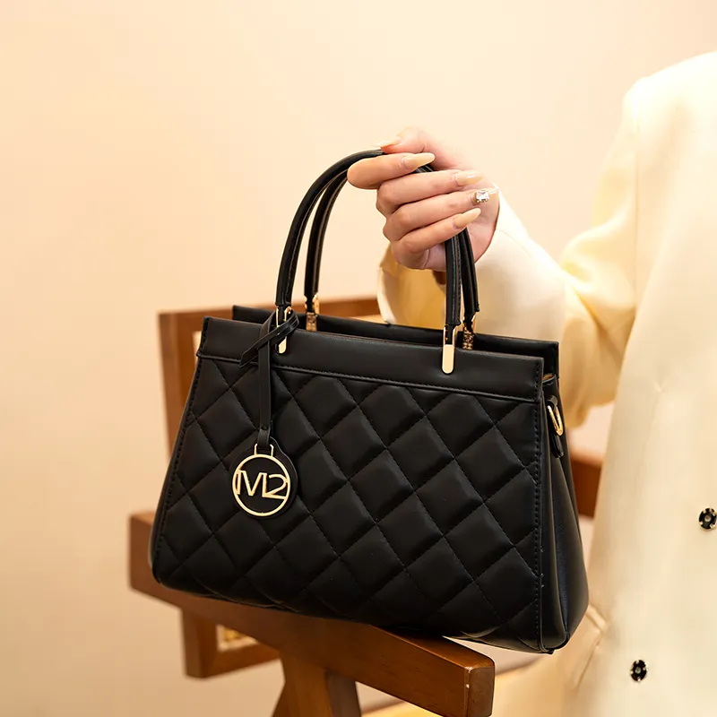 Vigno Synthetic Leather One Shoulder Handbags Regular Women's Black-6