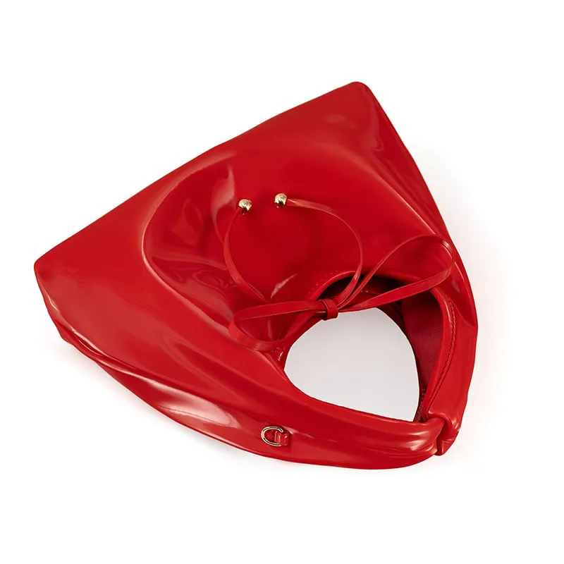 Vigno Synthetic Leather Shoulder Bag, Crossbody Bag, Handbag Regular Women's Red/Burgundy-5
