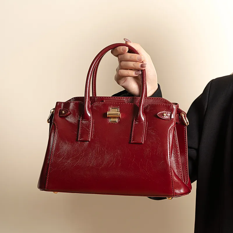 Vigno Synthetic Leather Shoulder Bag, Crossbody Bag, Handbag Regular Women's Red-6