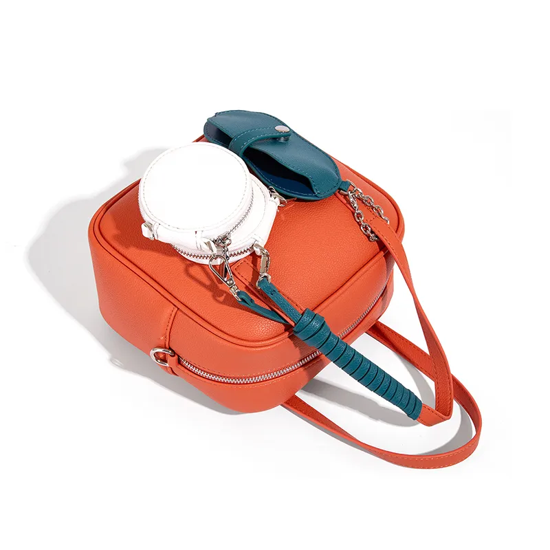 Vigno Synthetic Leather Shoulder Bag, Crossbody Bag Women's Multicolor-22