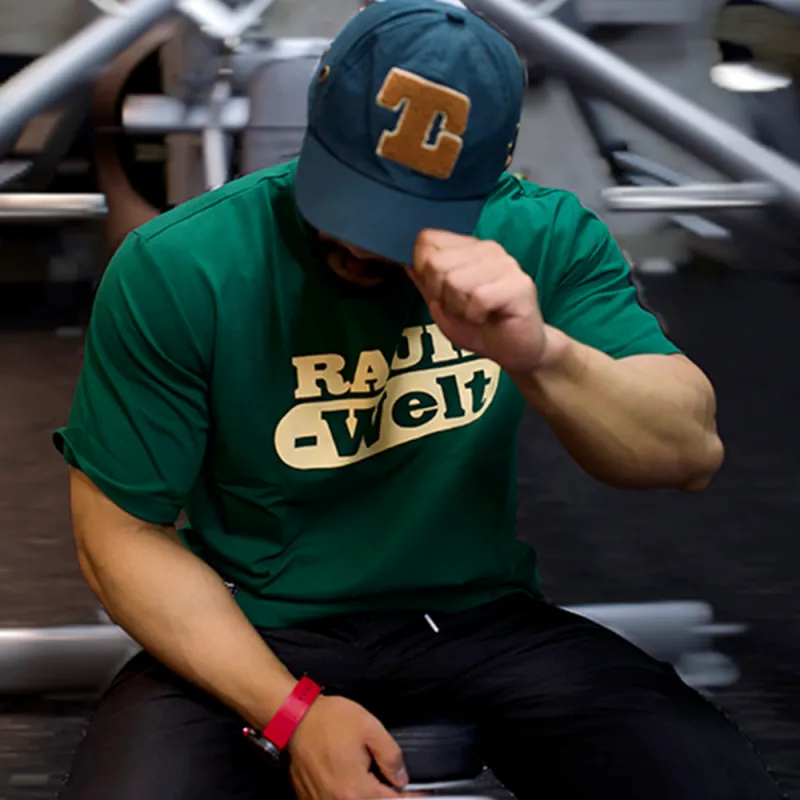 RAUH Welt BEGRIFF T Shirt Unisex Green-2