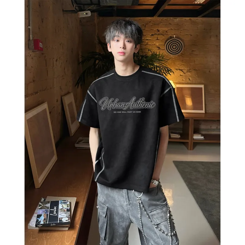URBAN AUTHENTIC T Shirts Unisex-5