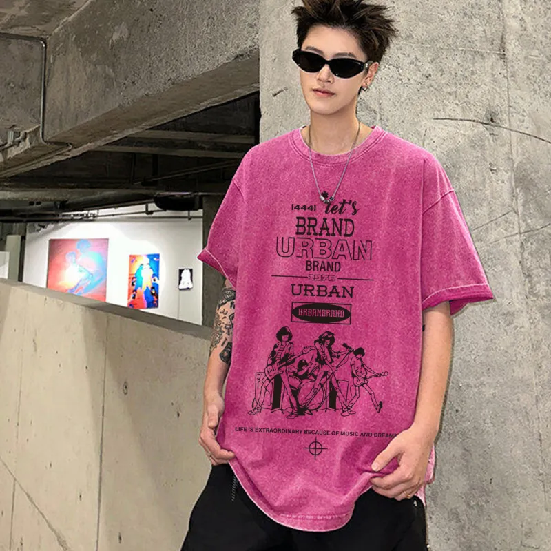 URBAN AUTHENTIC T Shirts Unisex-11