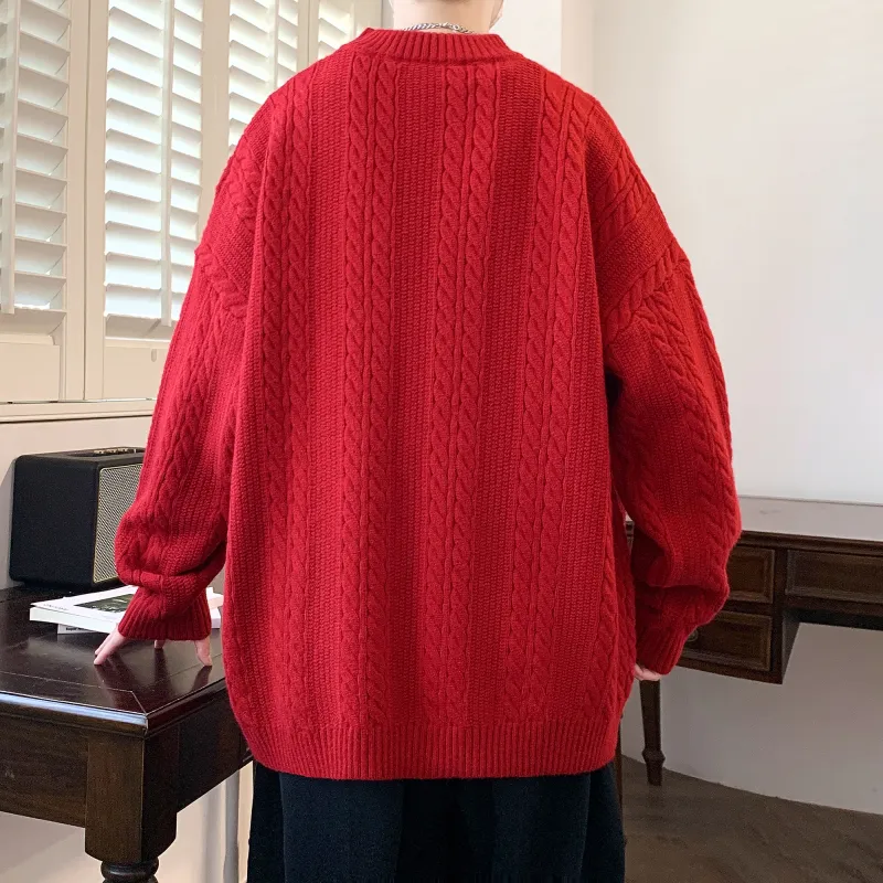 URBAN AUTHENTIC Knitwear Unisex Red-1