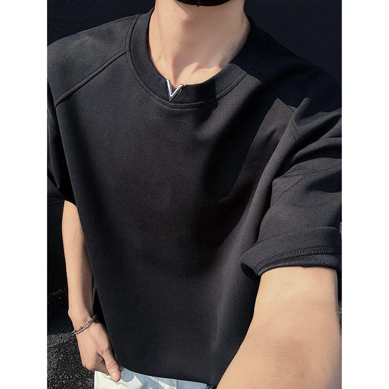 HOKLV Fashion Versatile T Shirt Unisex-13