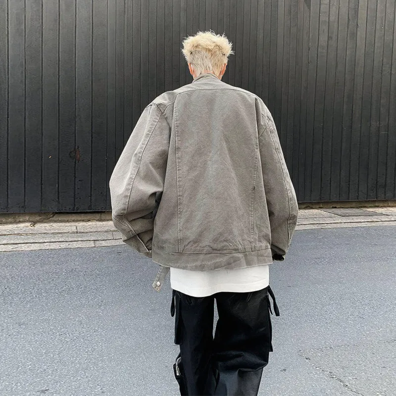 URBAN AUTHENTIC Jacket Unisex Gray-1