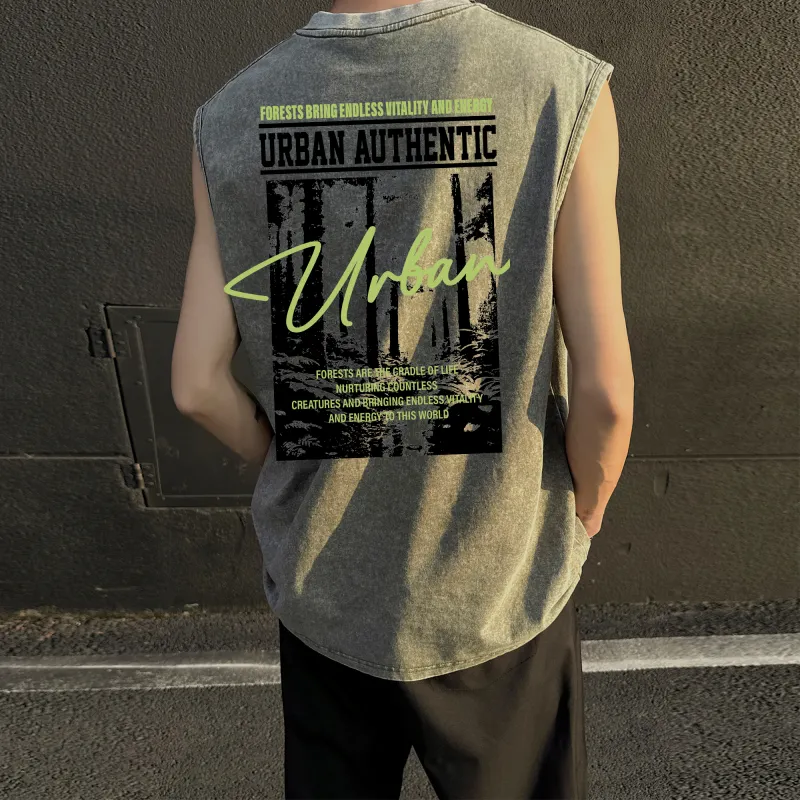 URBAN AUTHENTIC Tank Tops Men's-15