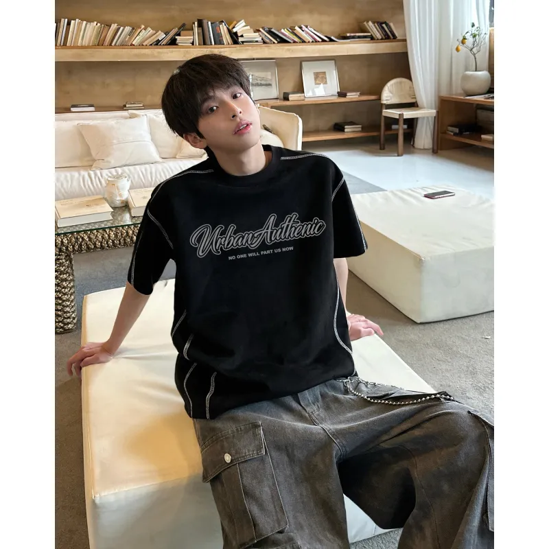 URBAN AUTHENTIC T Shirts Unisex-2
