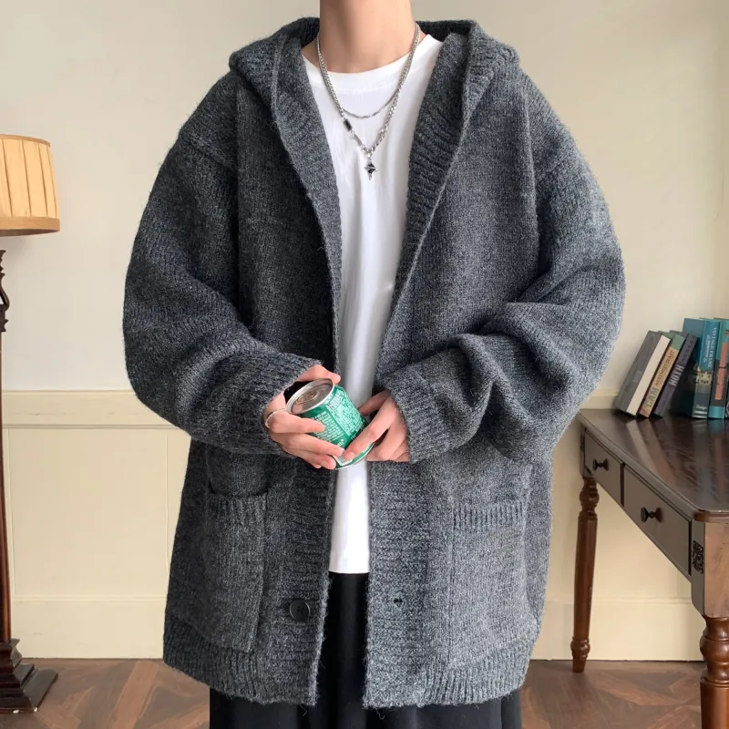 URBAN AUTHENTIC Knitwear Unisex Dark Gray-2