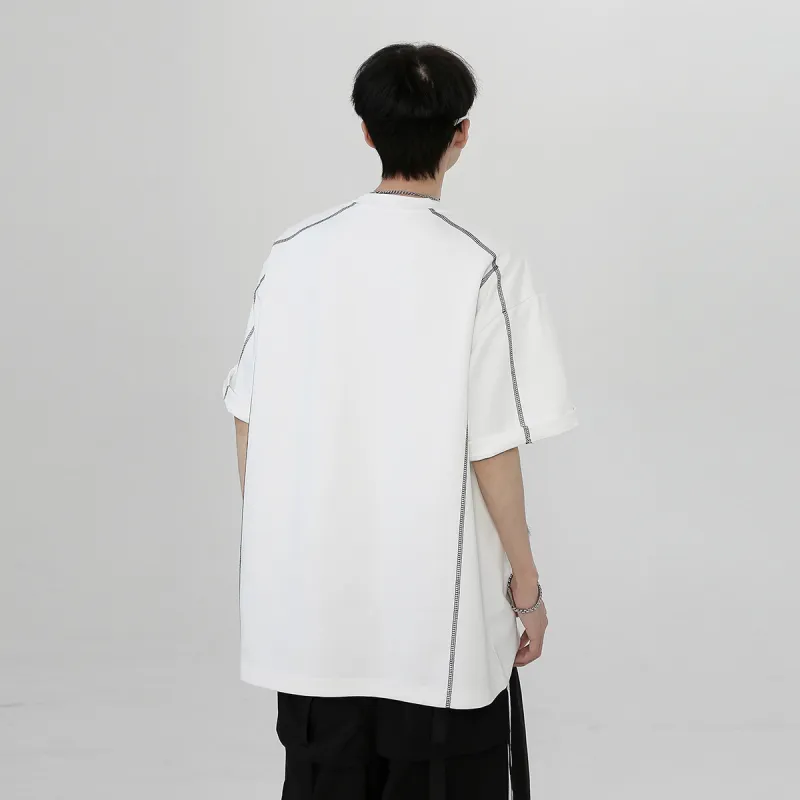 PAINT STAIN Classic Minimalist Style T Shirt Unisex-21