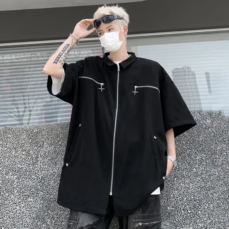 URBAN AUTHENTIC Shirt Unisex Black-3