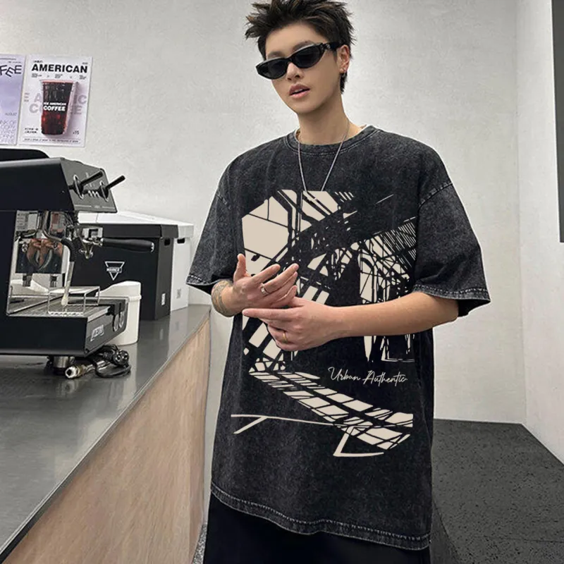 URBAN AUTHENTIC T Shirts Unisex-3