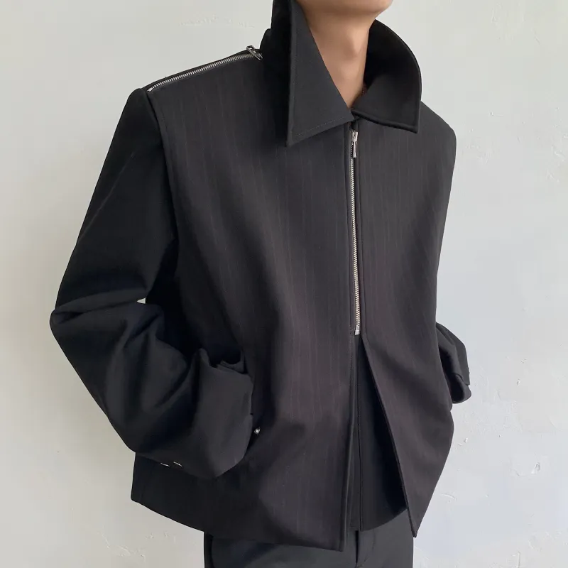 URBAN AUTHENTIC Jacket Unisex Black-2